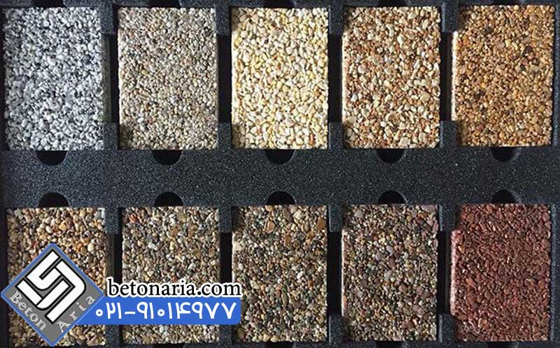روش های آزمایش و ارزیابی کیفیت ترکیب رزین و سنگ دانه ها