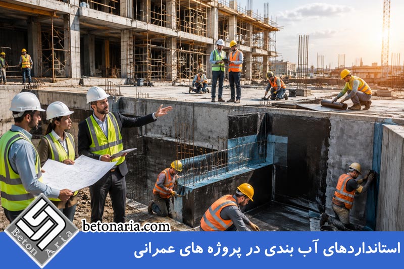 استانداردهای آب بندی در پروژه های عمرانی